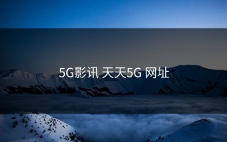 5G影讯 天天5G 网址