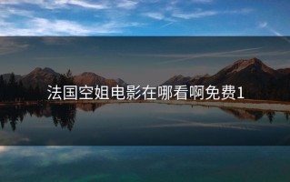 法国空姐电影在哪看啊免费1