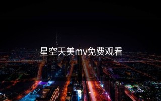 星空天美mv免费观看