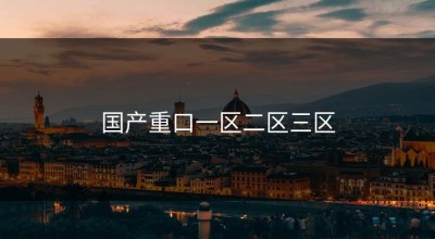 国产重口一区二区三区