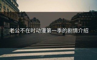 老公不在时动漫第一季的剧情介绍